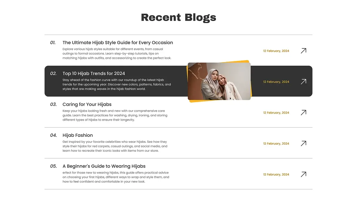 Blog List Pro