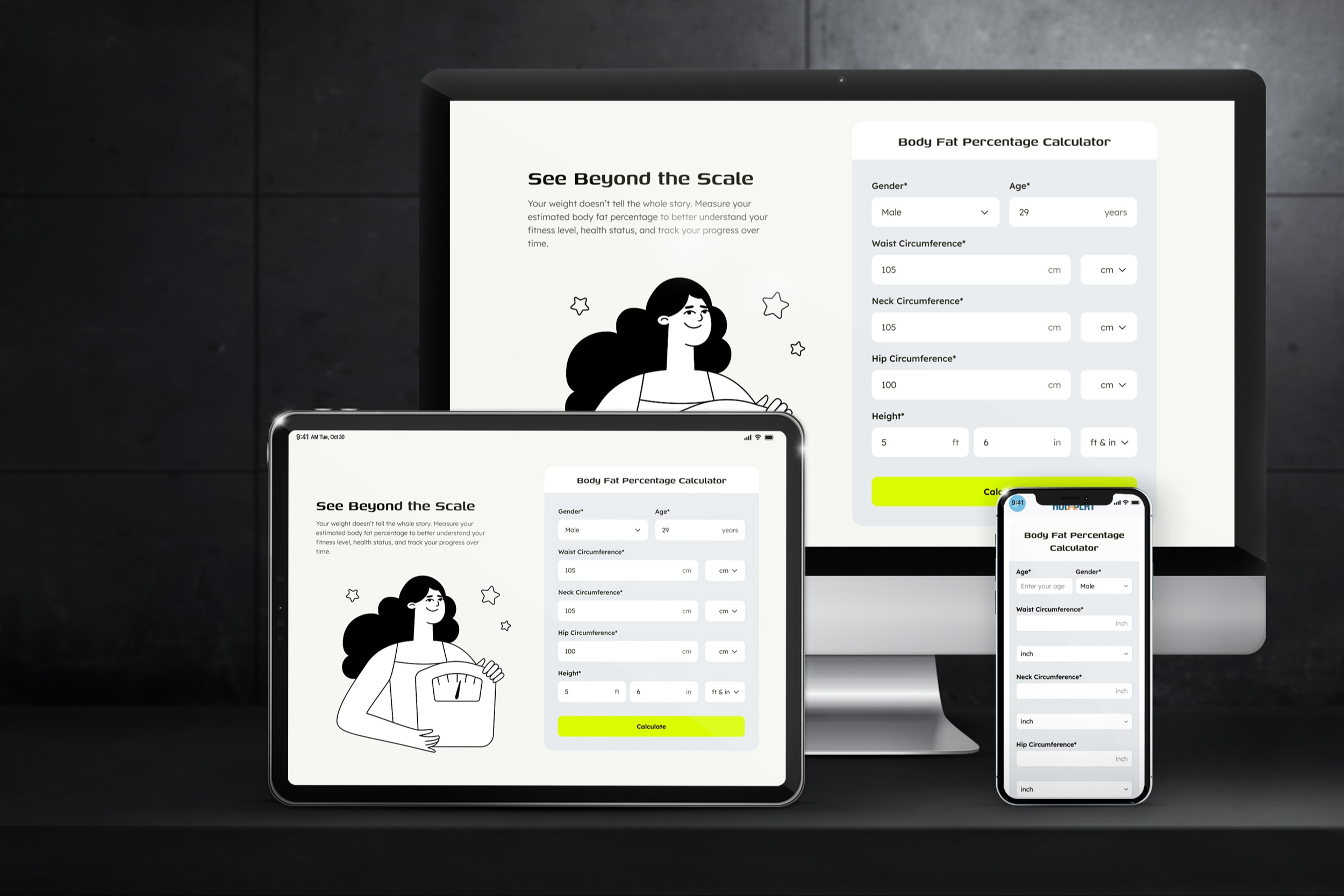 Body Fat Percentage Calculator - Overview