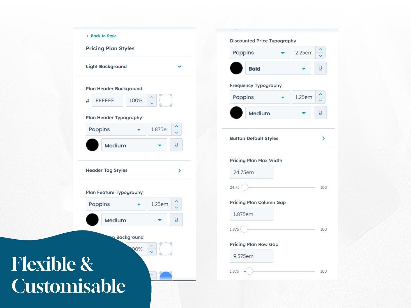 Customize All Fonts and Colors