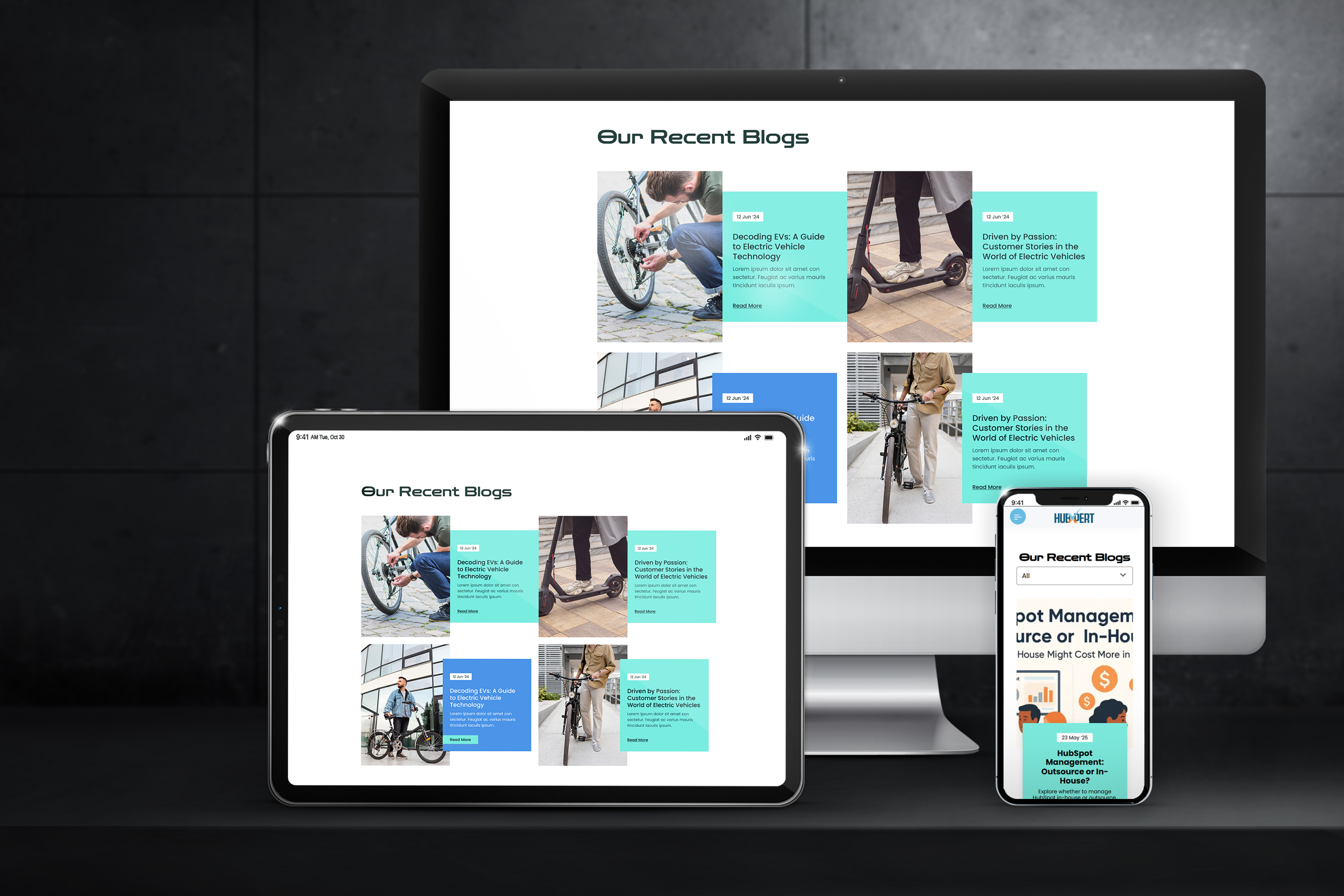 Blog Filter Card - Overview