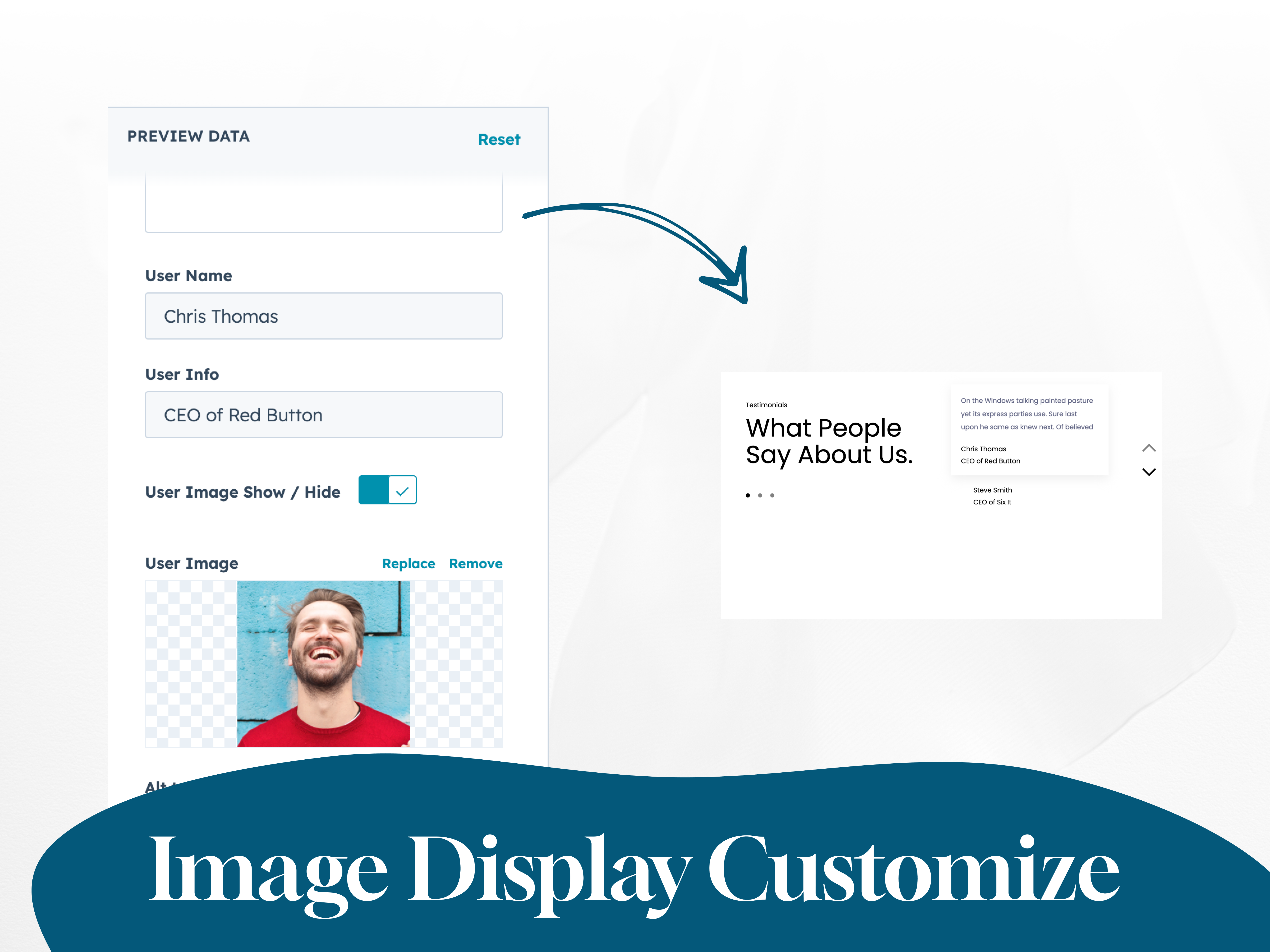 User Image Customization