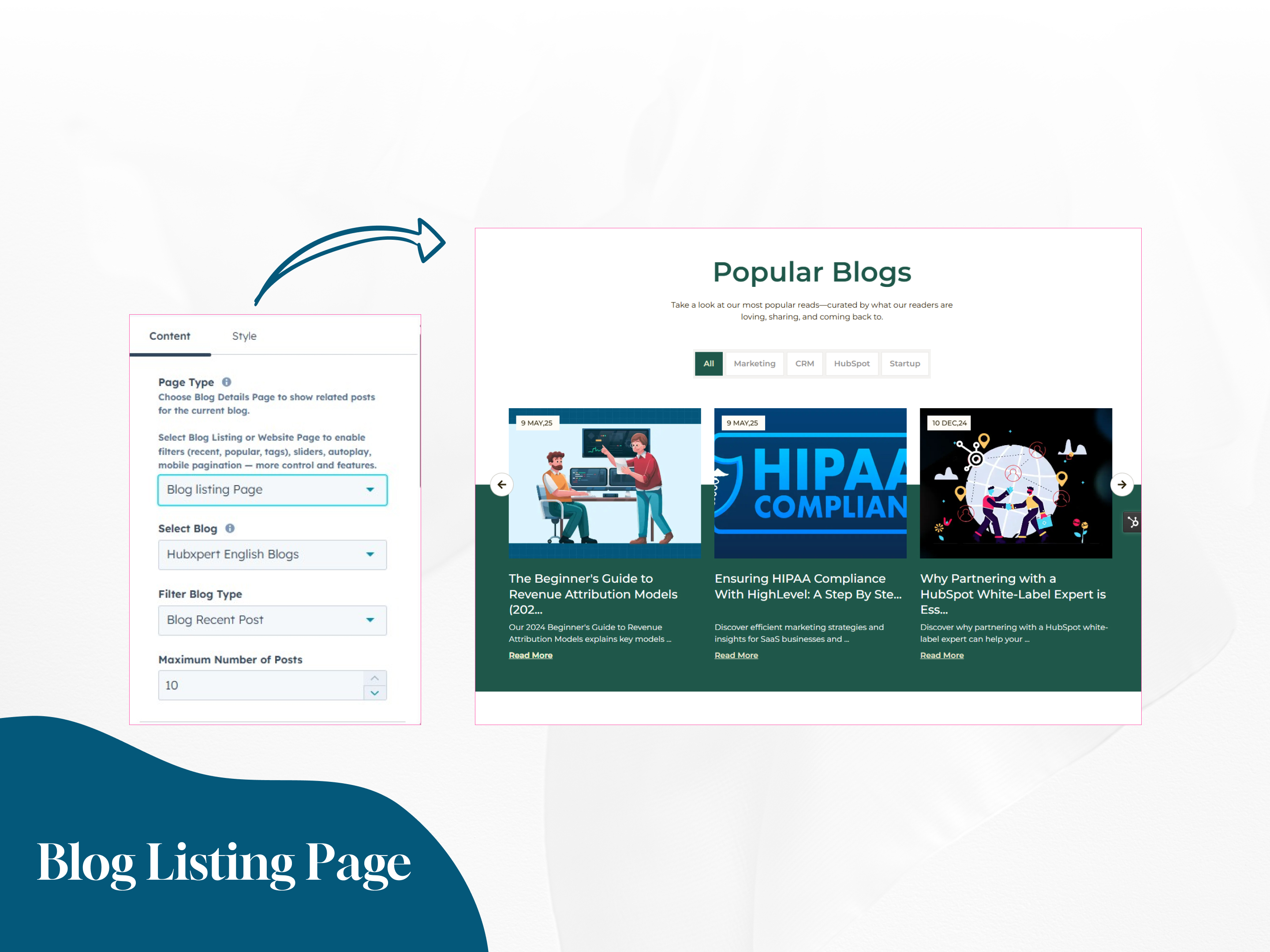 Blog Details Page Showcase